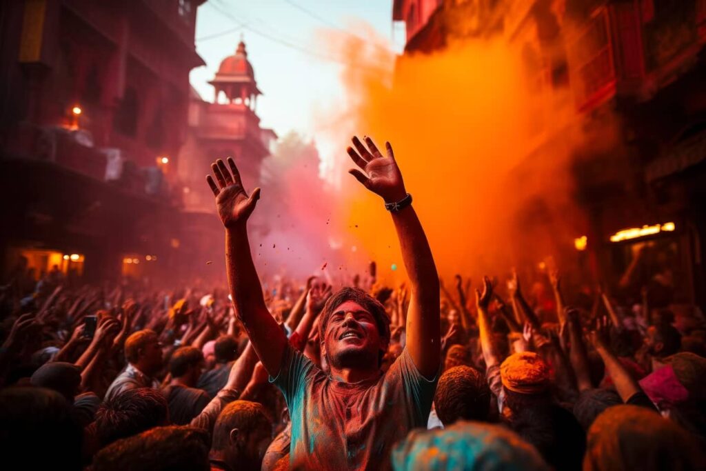 Discovering the Best Places to Celebrate Holi in Delhi 2024 Saasaro