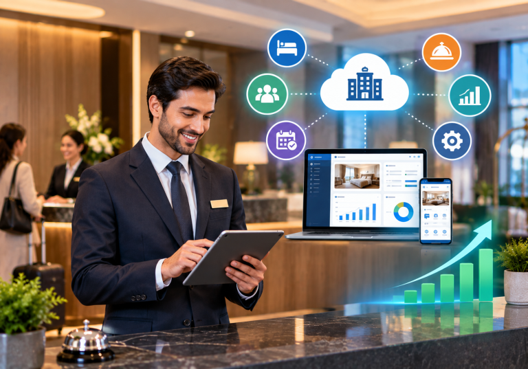 SaasAro hotel software