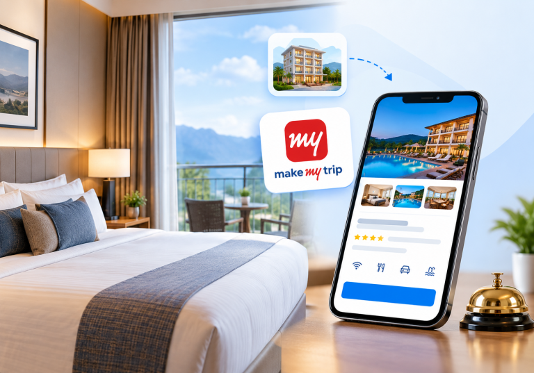 list your hotel on MakeMyTrip
