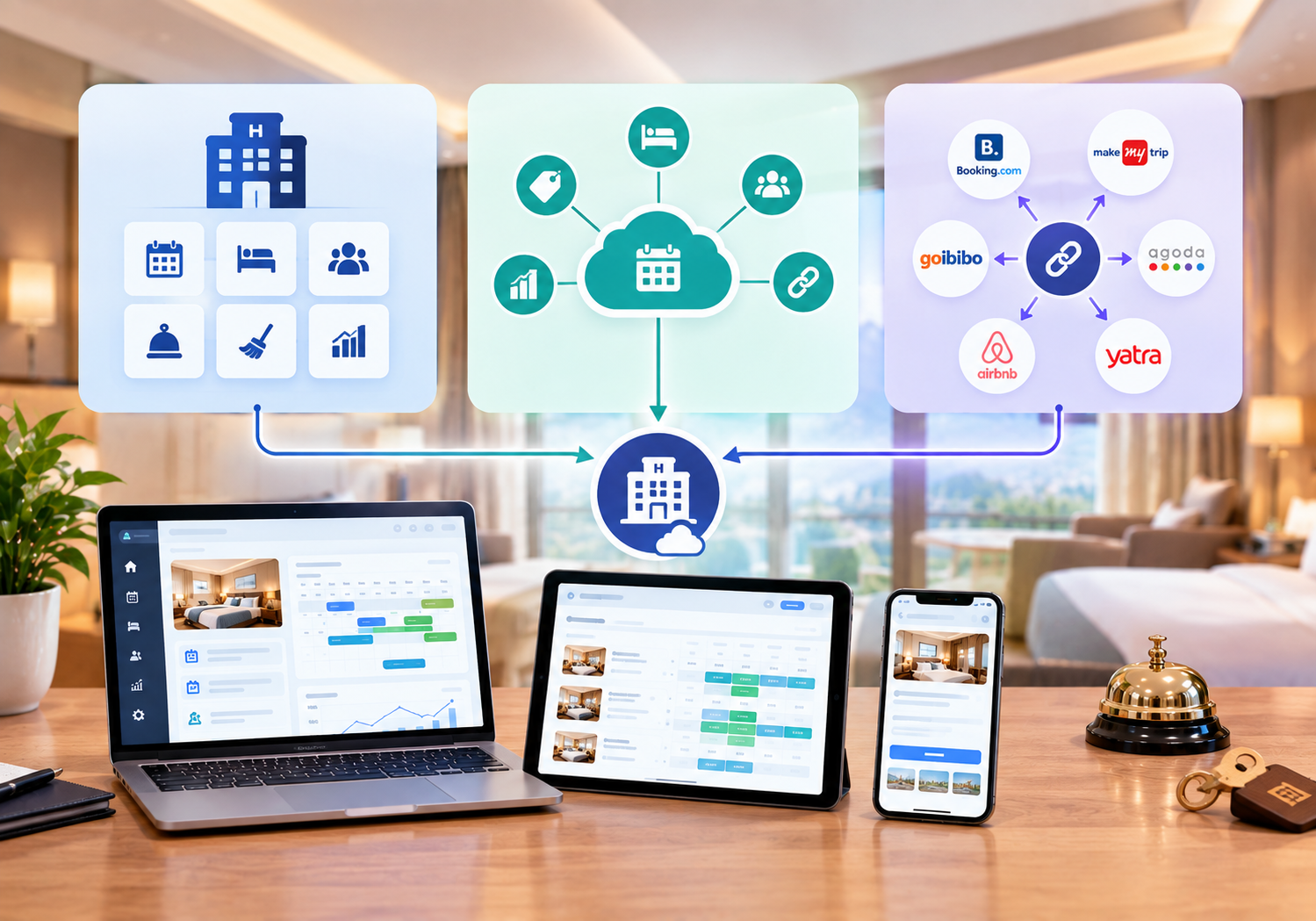 PMS vs CRS vs channel manager