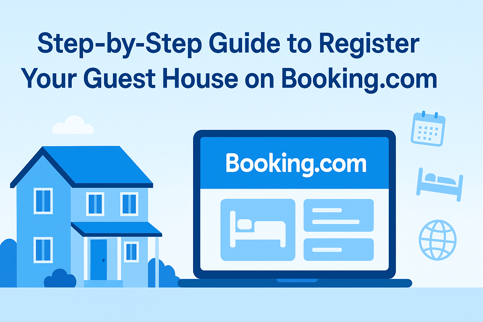 Step-by-Step Guide to Register Your Guest House on Booking.com