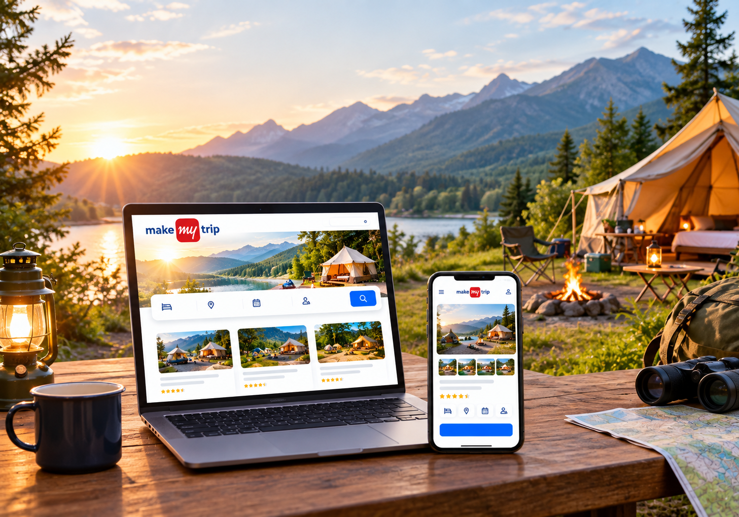 How to List Your Campground on MakeMyTrip