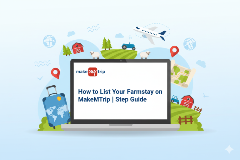 Add Your Farmstay on MakeMyTrip