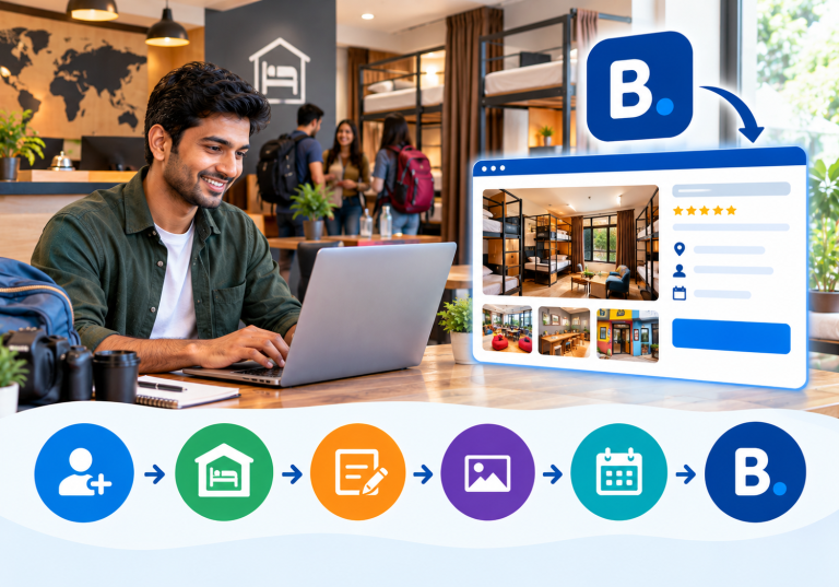 List your hostel on Booking.com