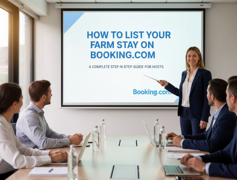 How to List Your Farm Stay on Booking.com