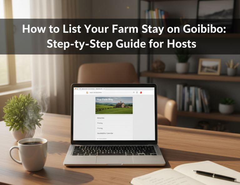 How to List Your Farm Stay on Goibibo