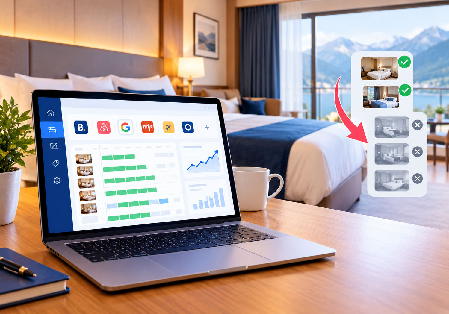 Reduce hotel unsold Rooms with SaasAro