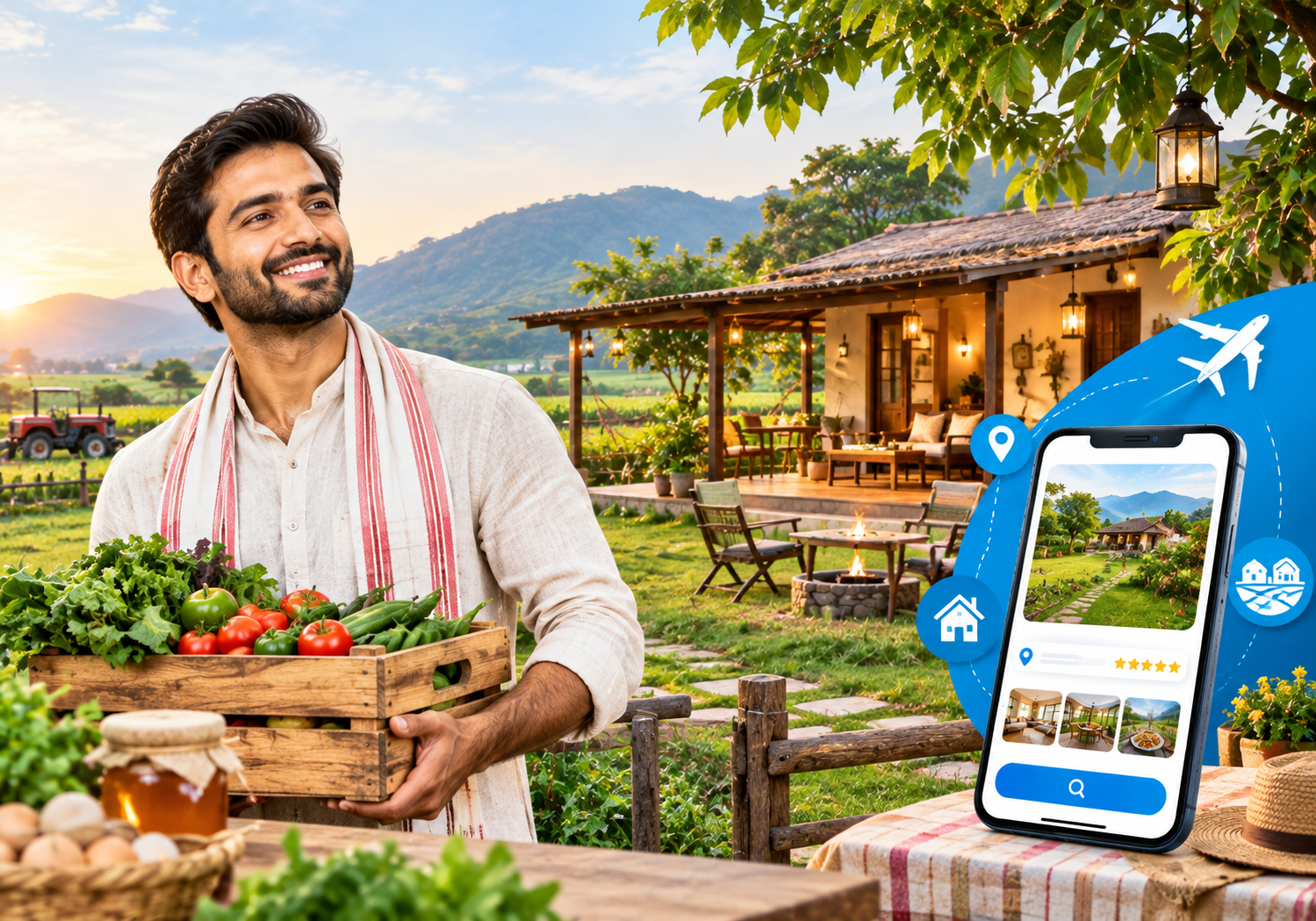 List Your Farm Stay on EaseMyTrip