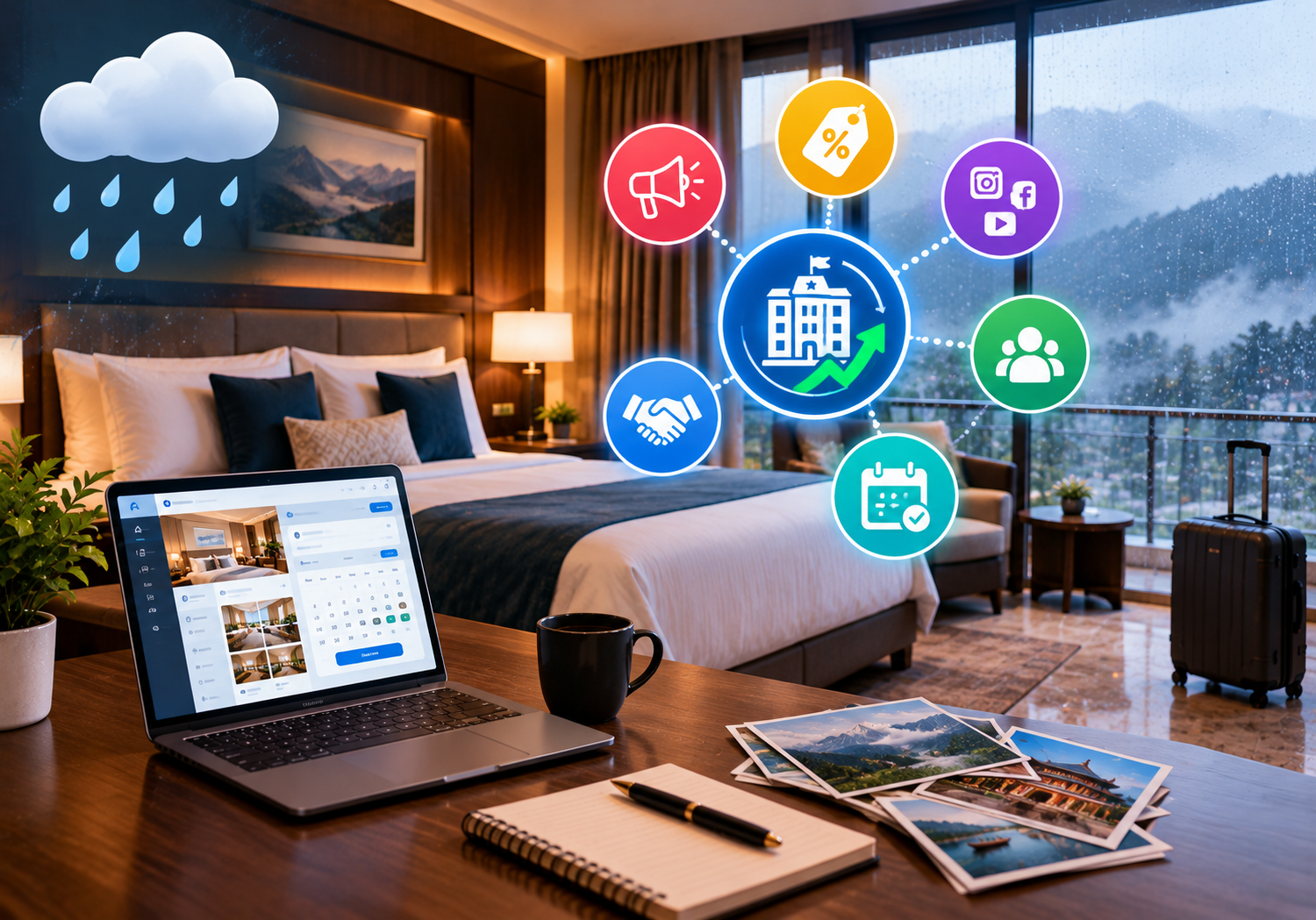 keep your hotel rooms full