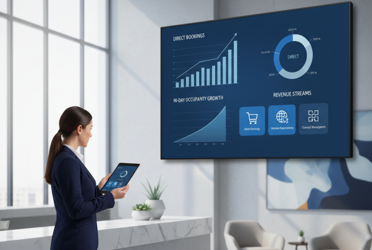 How to Increase Direct Hotel Bookings: 90-Day Occupancy Growth Plan