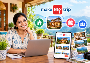MakeMyTrip पर होमस्टे लिस्टिंग