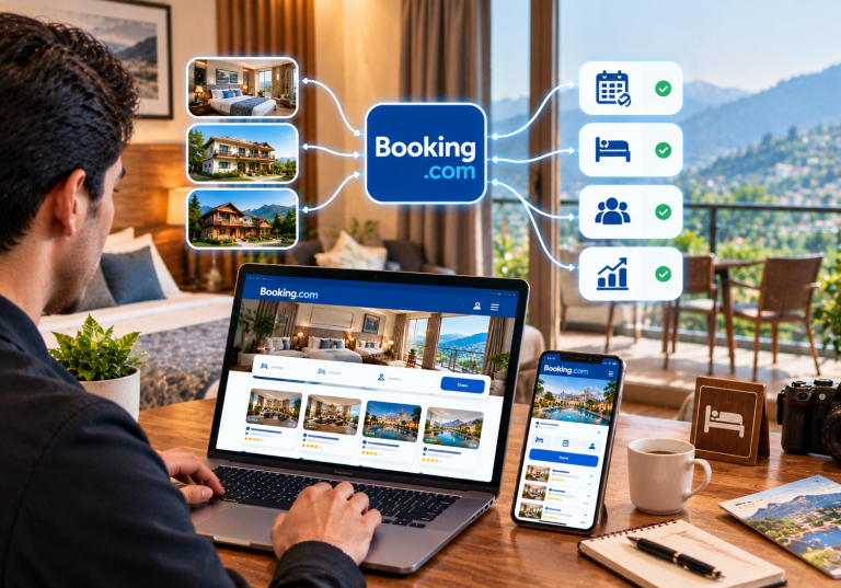 Booking.com पर प्रॉपर्टी लिस्टिंग