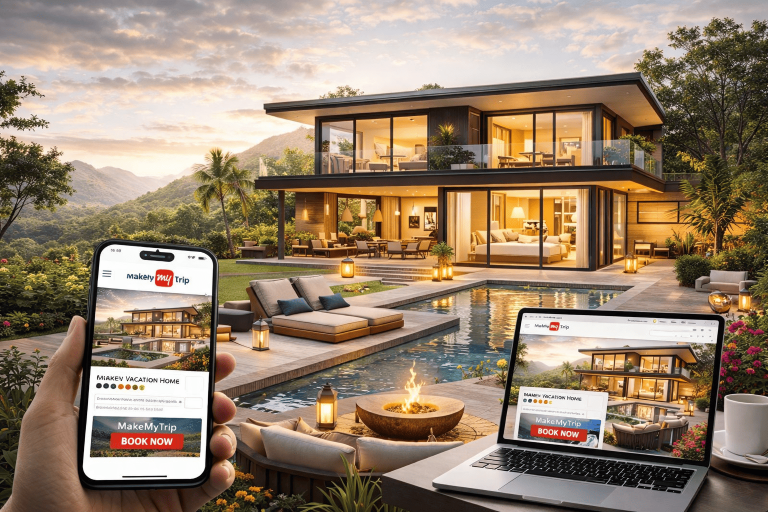 अपना वेकेशन होम MakeMyTrip पर कैसे लिस्ट करें