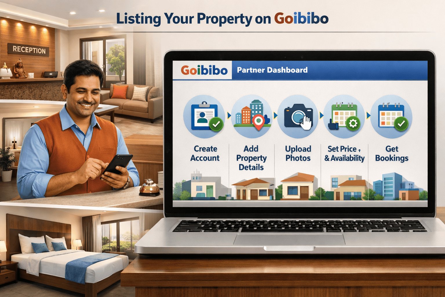 How to List Your Guest House on Goibibo
