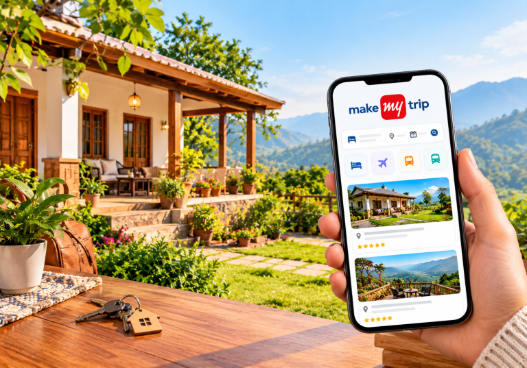 MakeMyTrip पर Guest House लिस्ट करें