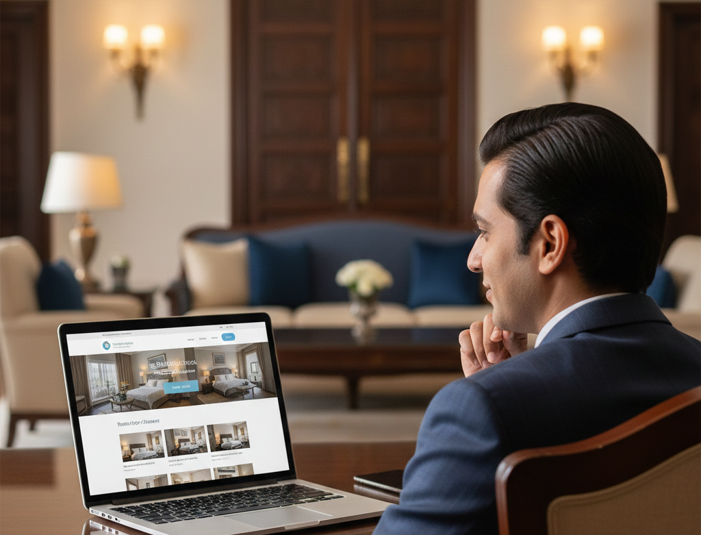 Hotel website designer in Udaipur