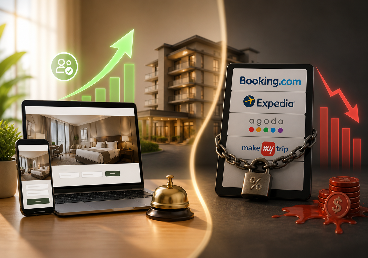 increase direct hotel bookings