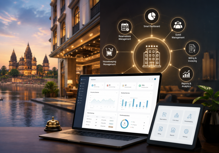 Hotel management software and channel manager in Bilaspur