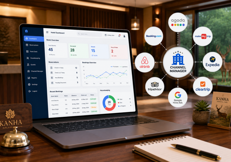 Hotel management software and channel manager in Kanha