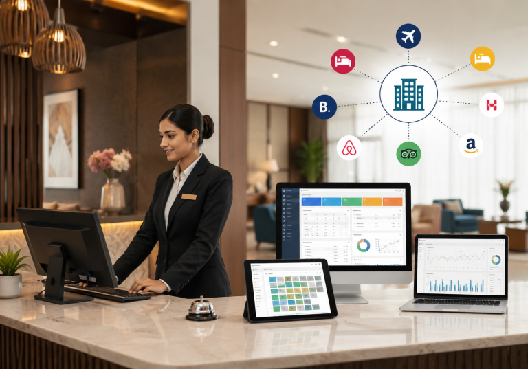 Hotel management software and channel manager in Rajgarh