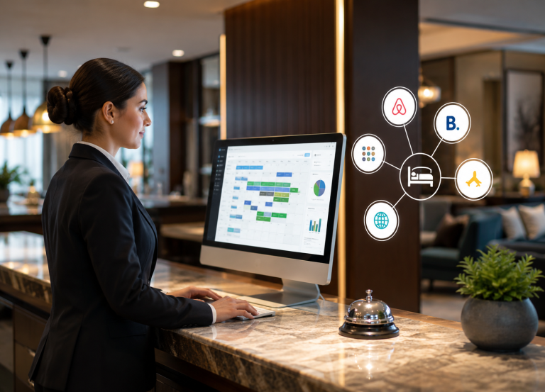 hotel management software and channel manager in Mandrem