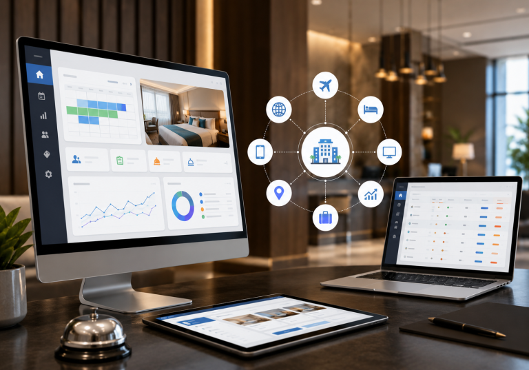 Hotel management software and channel manager in Manesar