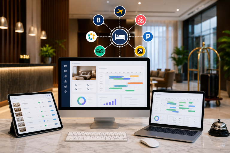 hotel management software and channel manager in Rewari