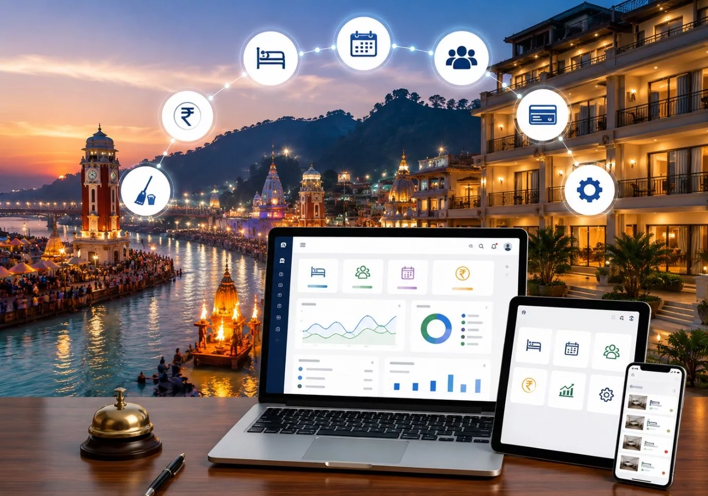 hotel management software and channel manager in Haridwar