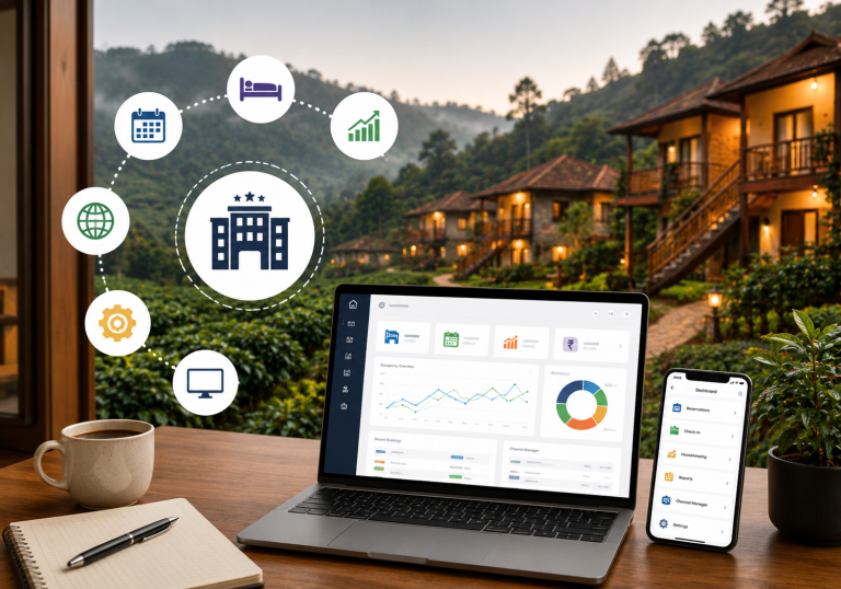 Hotel Management Software and Channel Manager in Madikeri