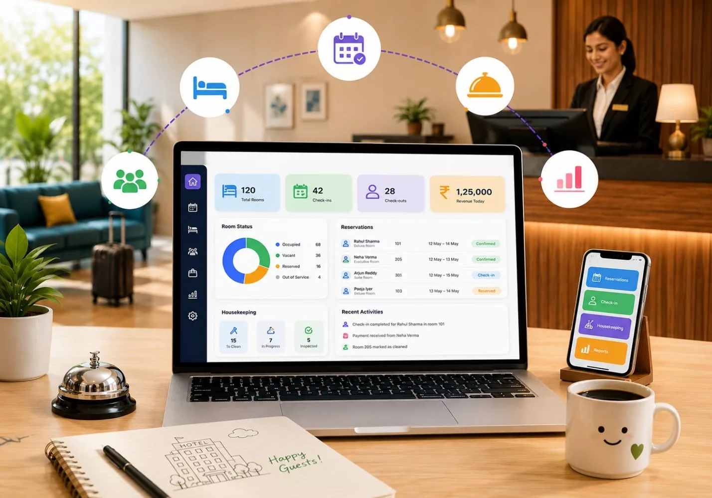 Hotel Management Software & Channel Manager in Vijayawada