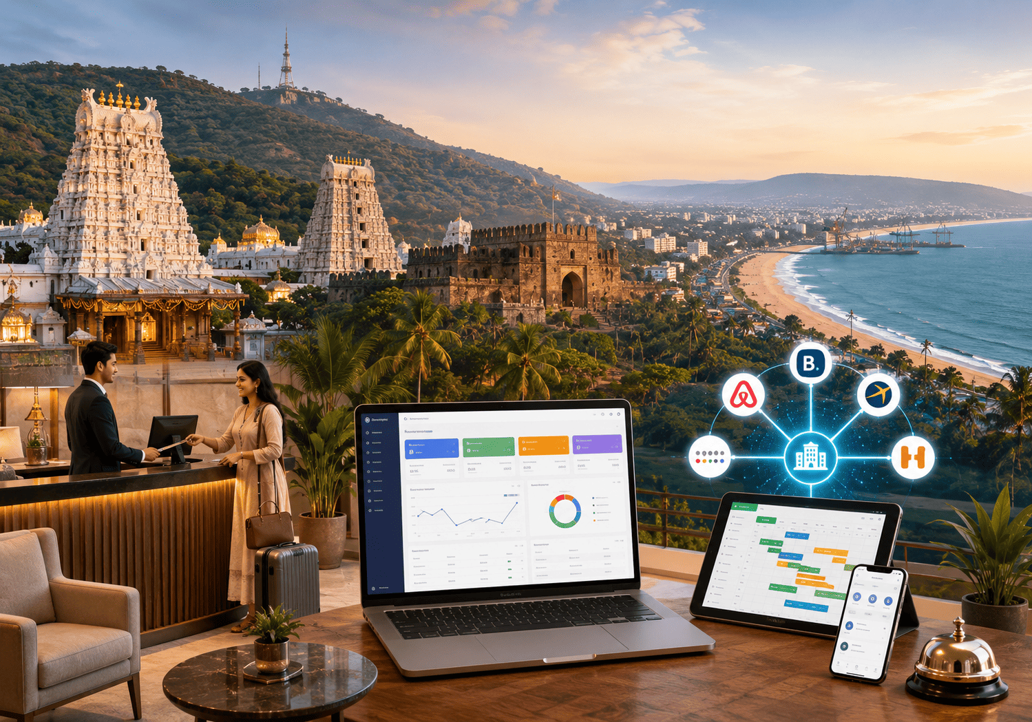 Hotel management software and channel manager in Andhra Pradesh