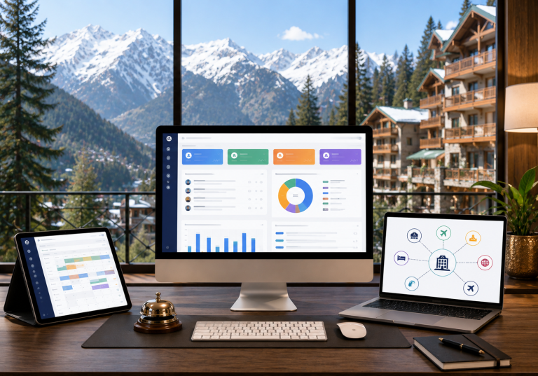 Hotel management software and channel manager in Manali