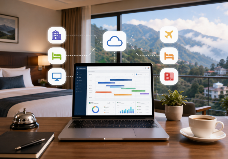 Hotel management software and channel manager in Mussoorie