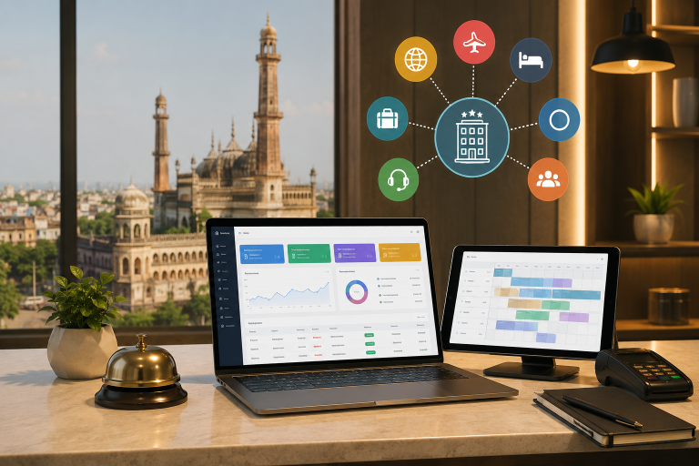 Hotel management software and channel manager in Lucknow