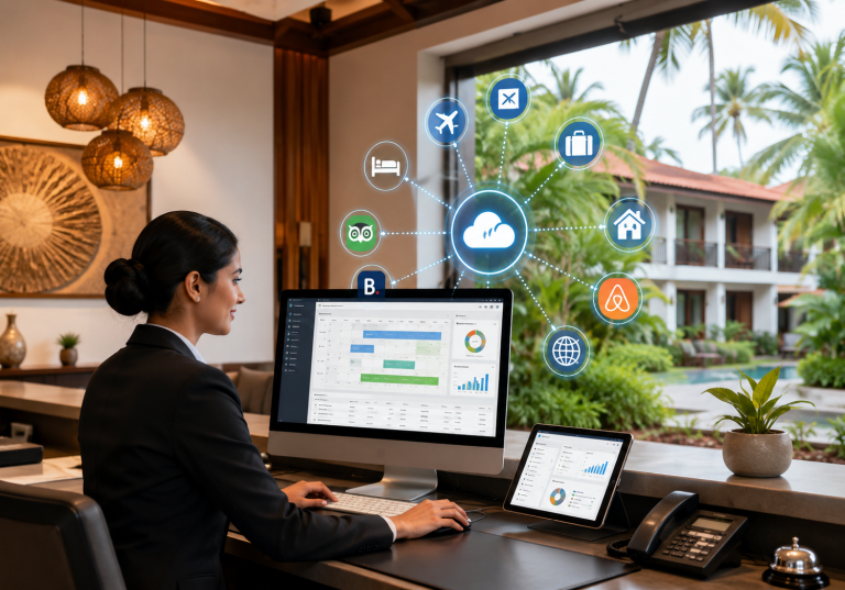 Hotel management software and channel manager in Siolim