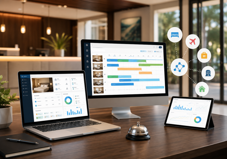 Hotel management software and channel manager in Madgaon