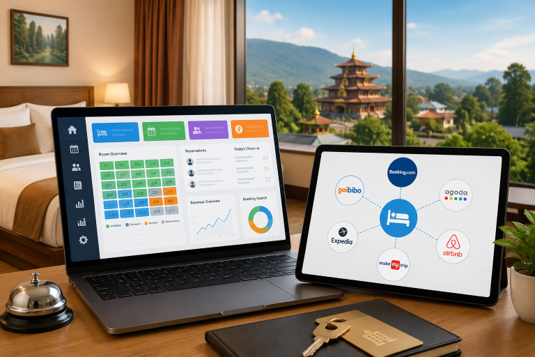 Hotel management software and channel manager in Kushalnagar