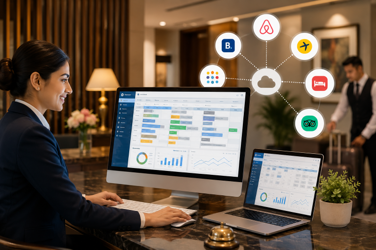 Hotel management software and channel manager in Virajpet