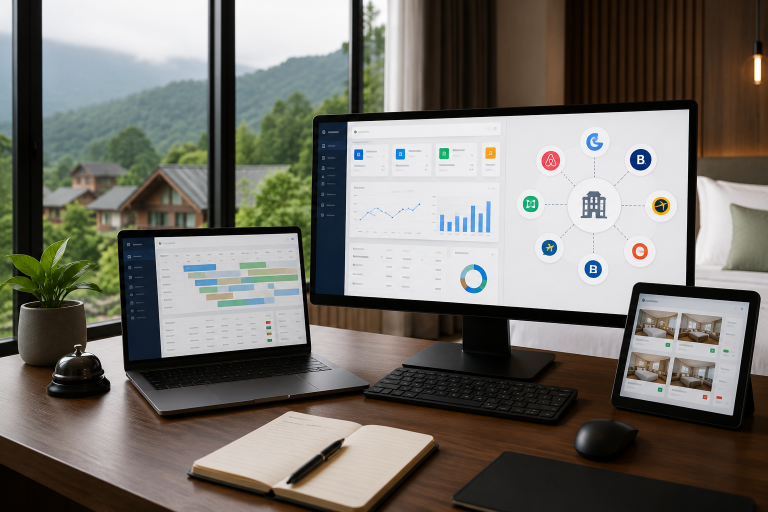 Hotel management software and channel manager in Vythiri