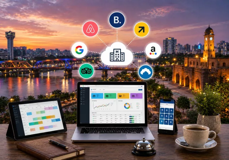 Hotel management software and channel manager in Ahmedabad