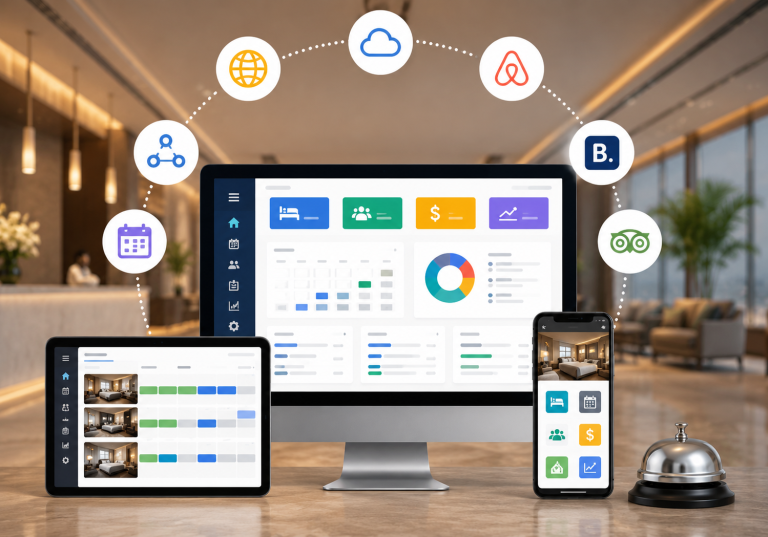 hotel management software and channel manager in Benaulim