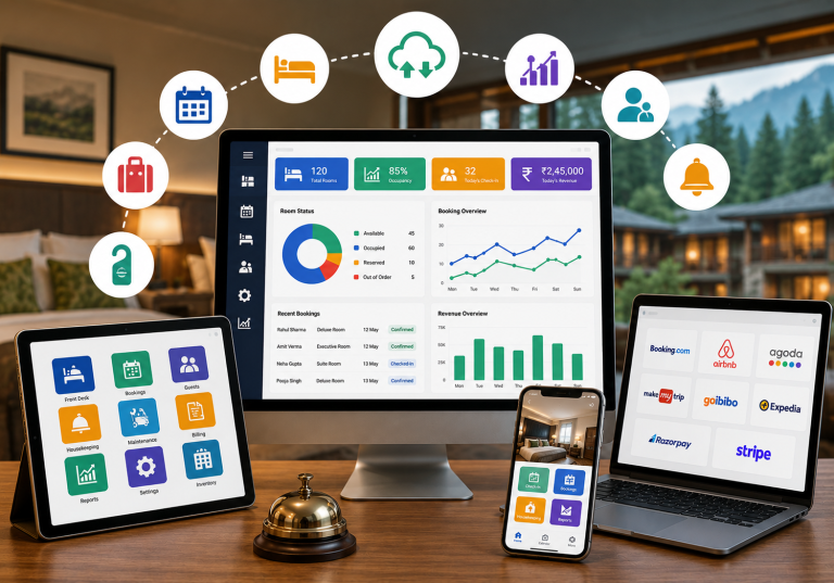 Hotel Management Software and Channel Manager in Ramnagar