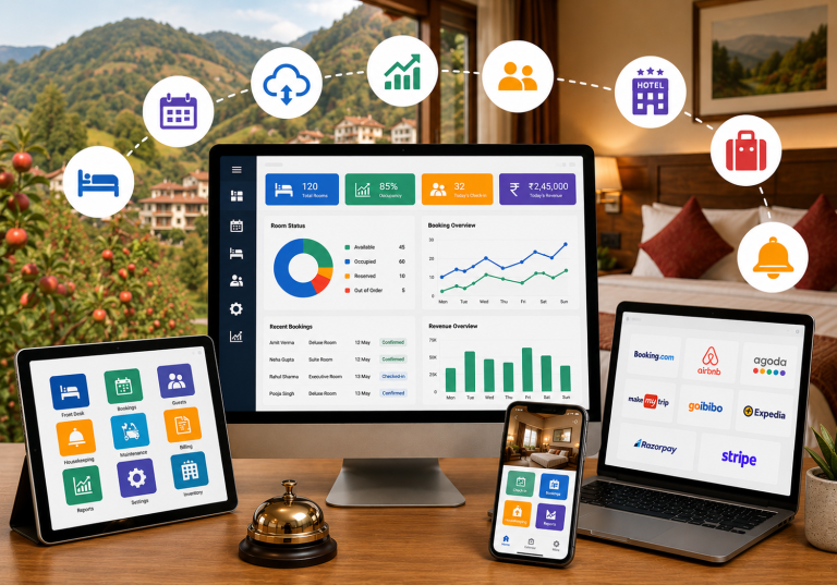 Hotel management software and channel manager in Ramgarh