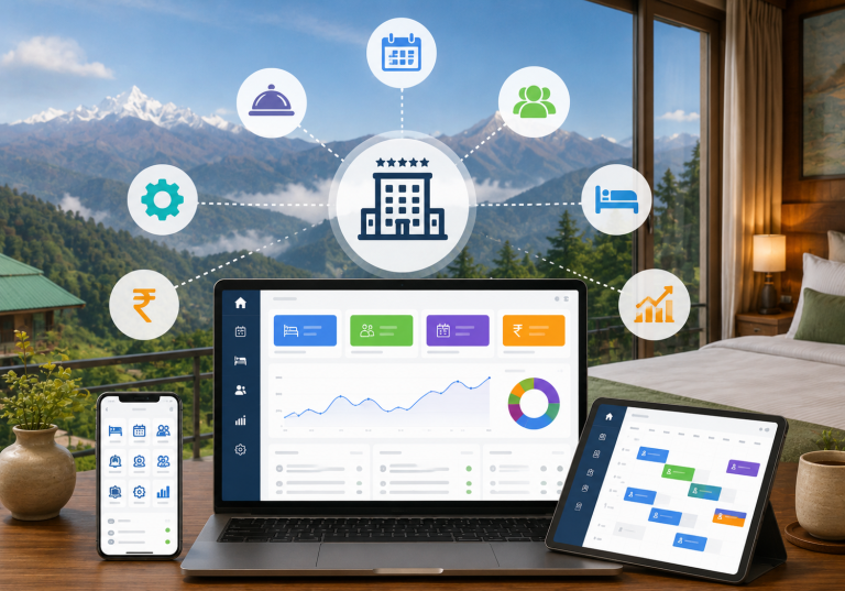 Hotel Management Software and Channel Manager in Takdah