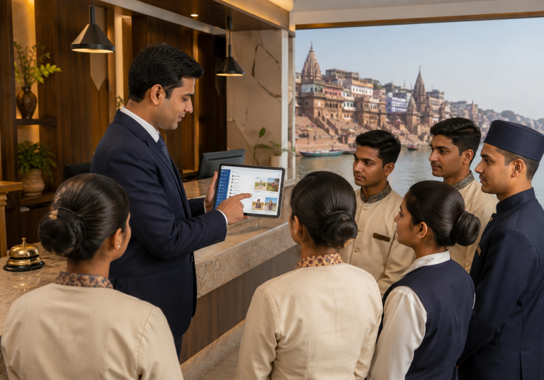 hotel staff training software Varanasi