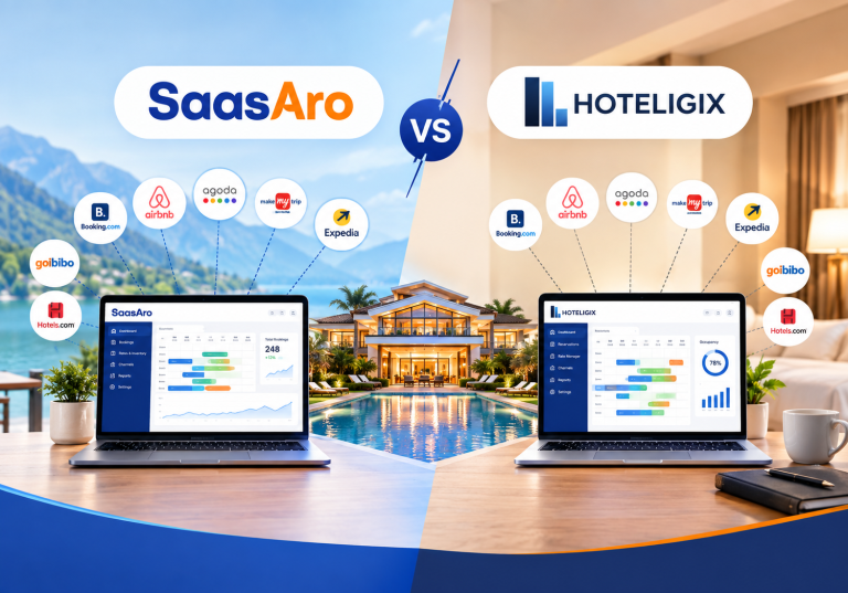 SaasAro vs Hotelogix Channel Manager