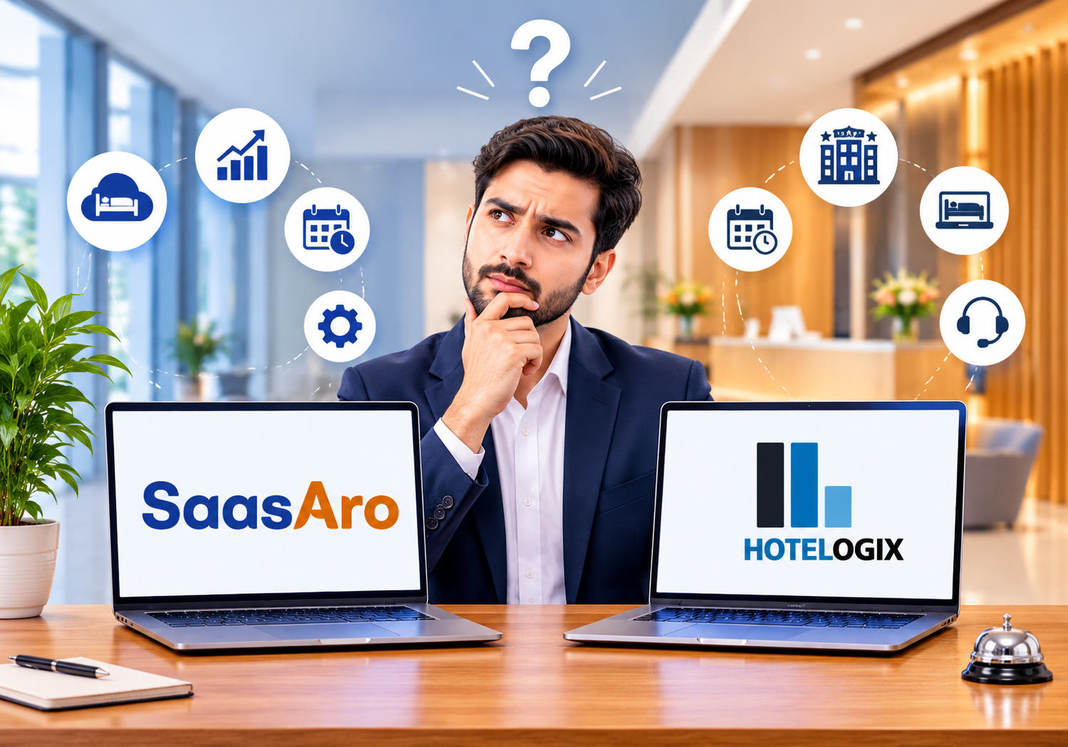 SaasAro vs Hotelogix